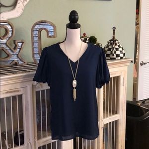 Blue women’s top